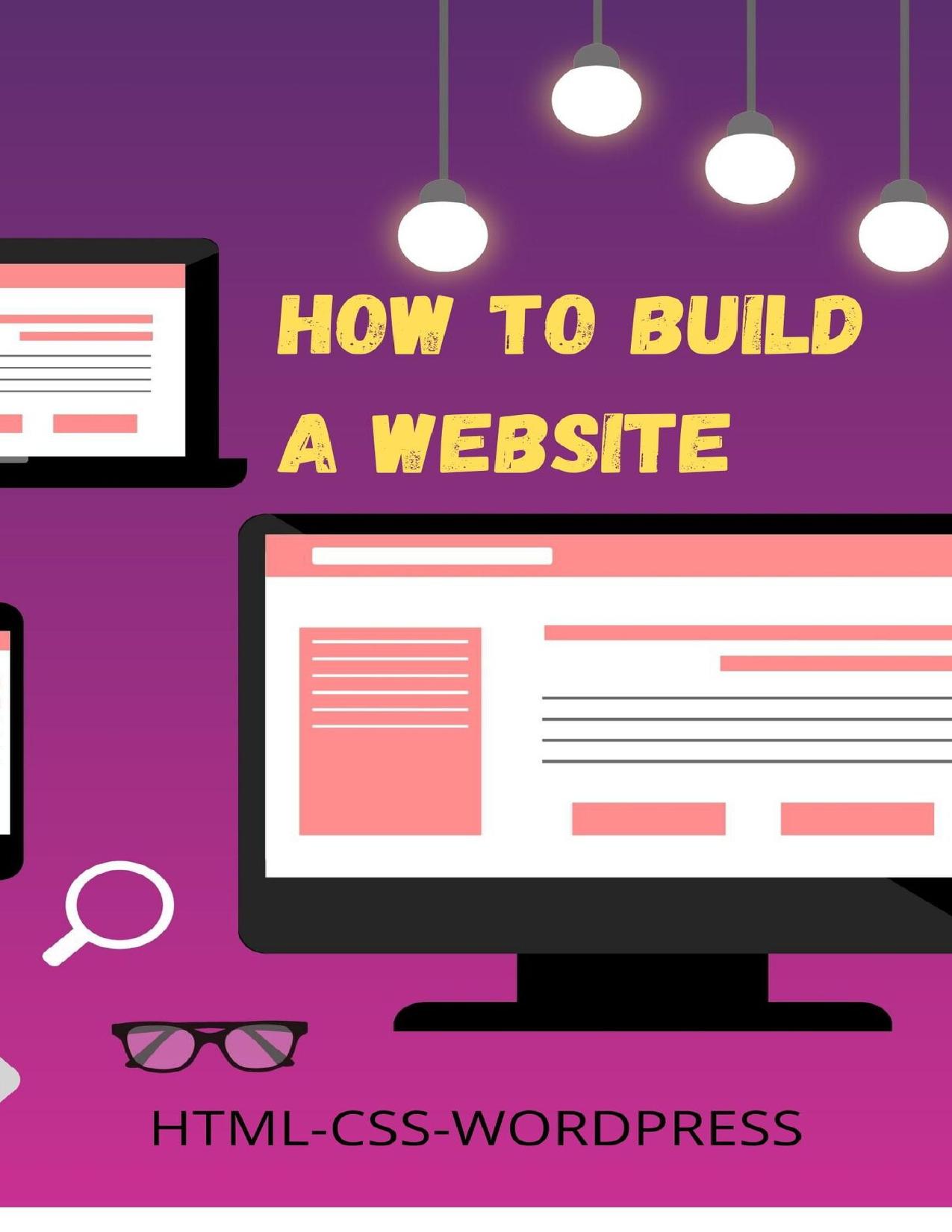 How To Build a Website With HTML, CSS and Wordpress : Comic Way by Rola Gaborel