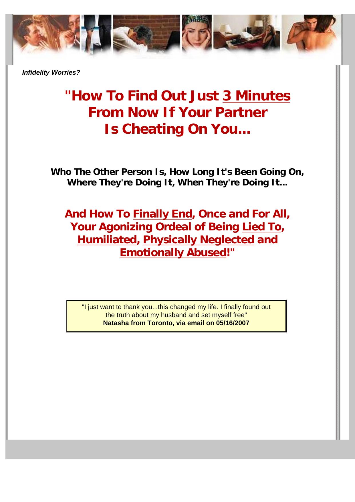 How To Catch Your Cheating Lover. by Best of Kuszter's Collection