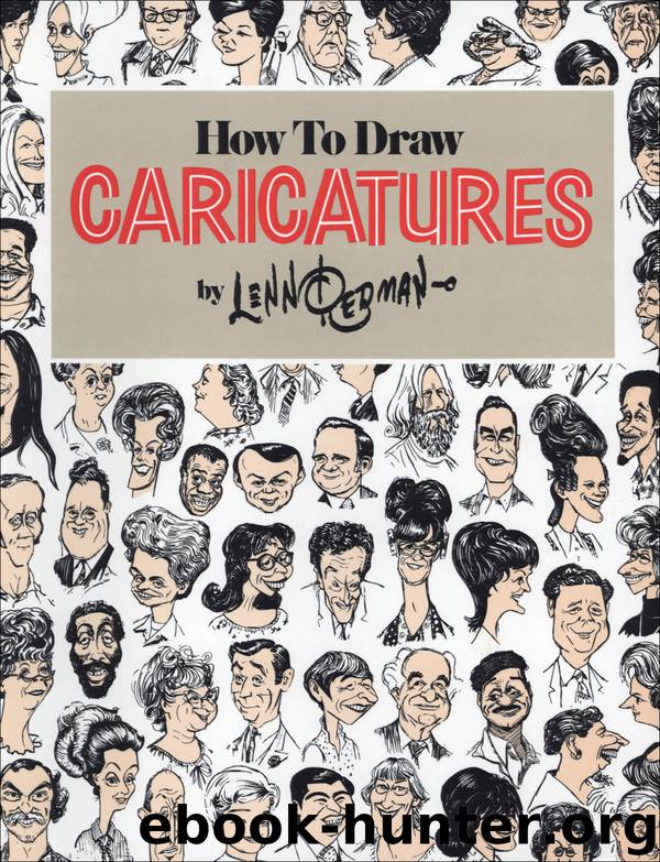 How To Draw CARICATURES by LENN REDMAN
