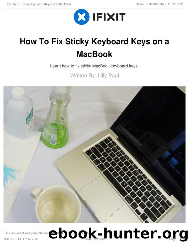 How To Fix Sticky Keyboard Keys on a MacBook by Unknown