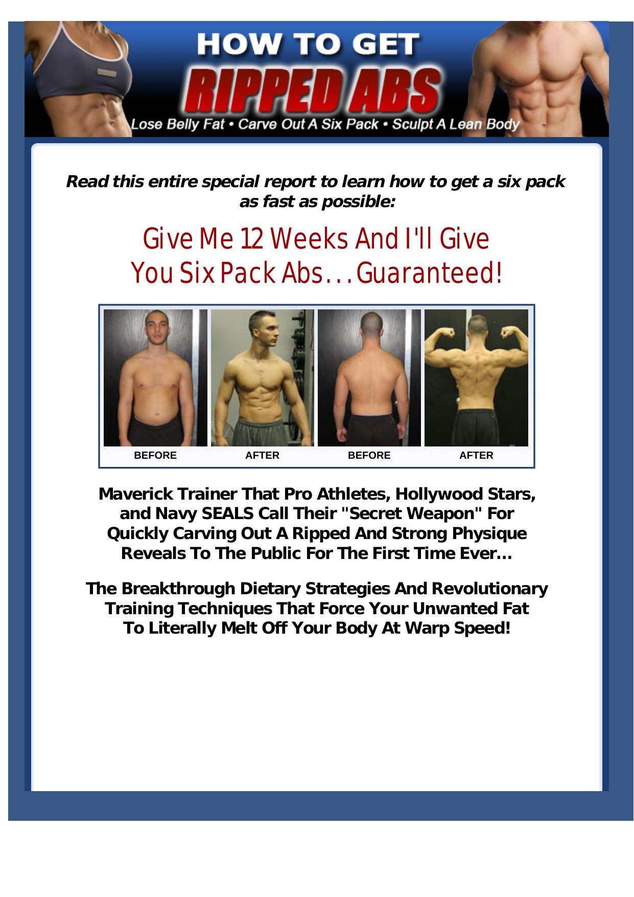 How To Get Ripped Abs. by Best of Kuszter's Collection