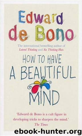 How To Have A Beautiful Mind by de Bono Edward