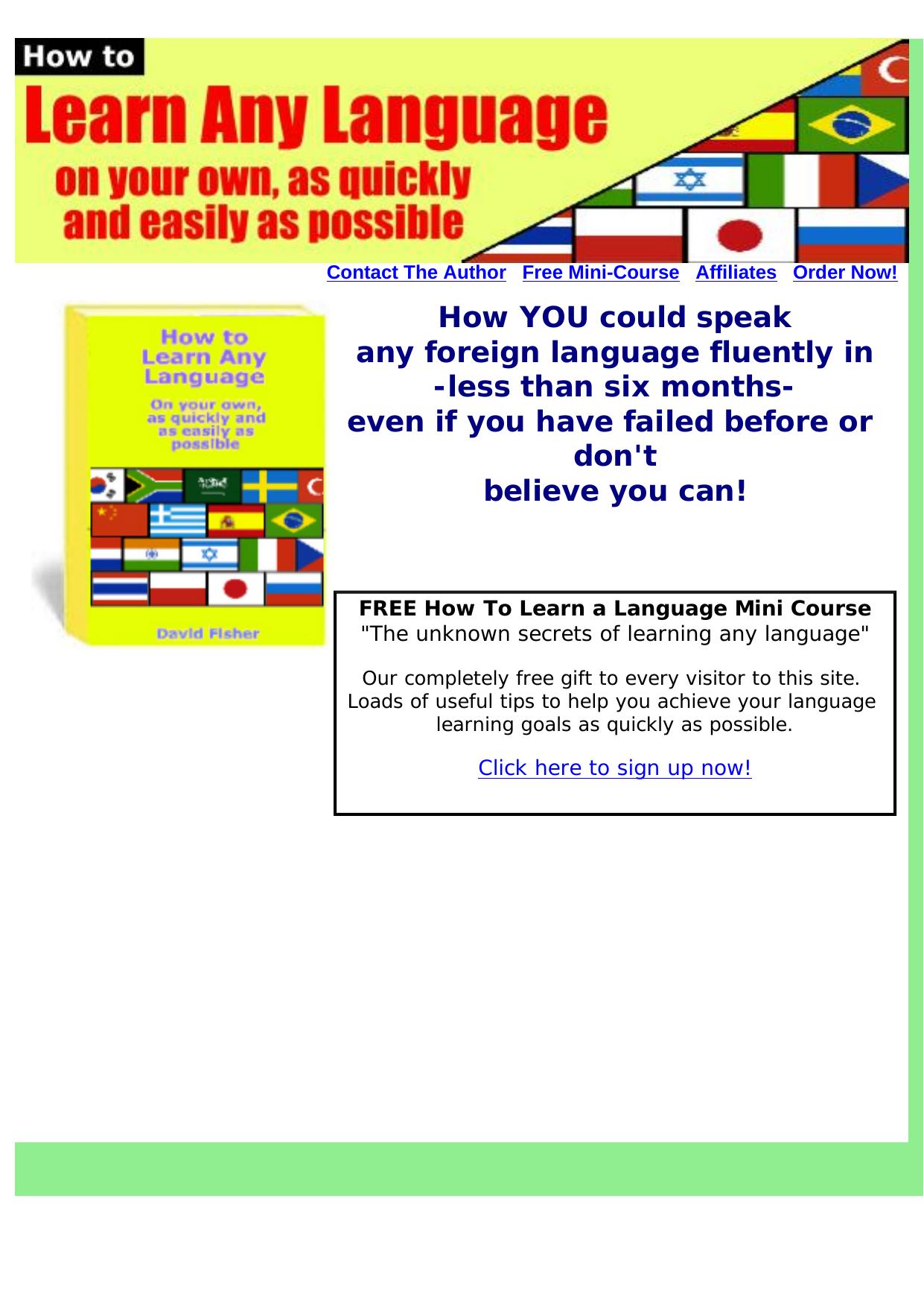 How To Learn Any Language. by Best of Kuszter's Collection