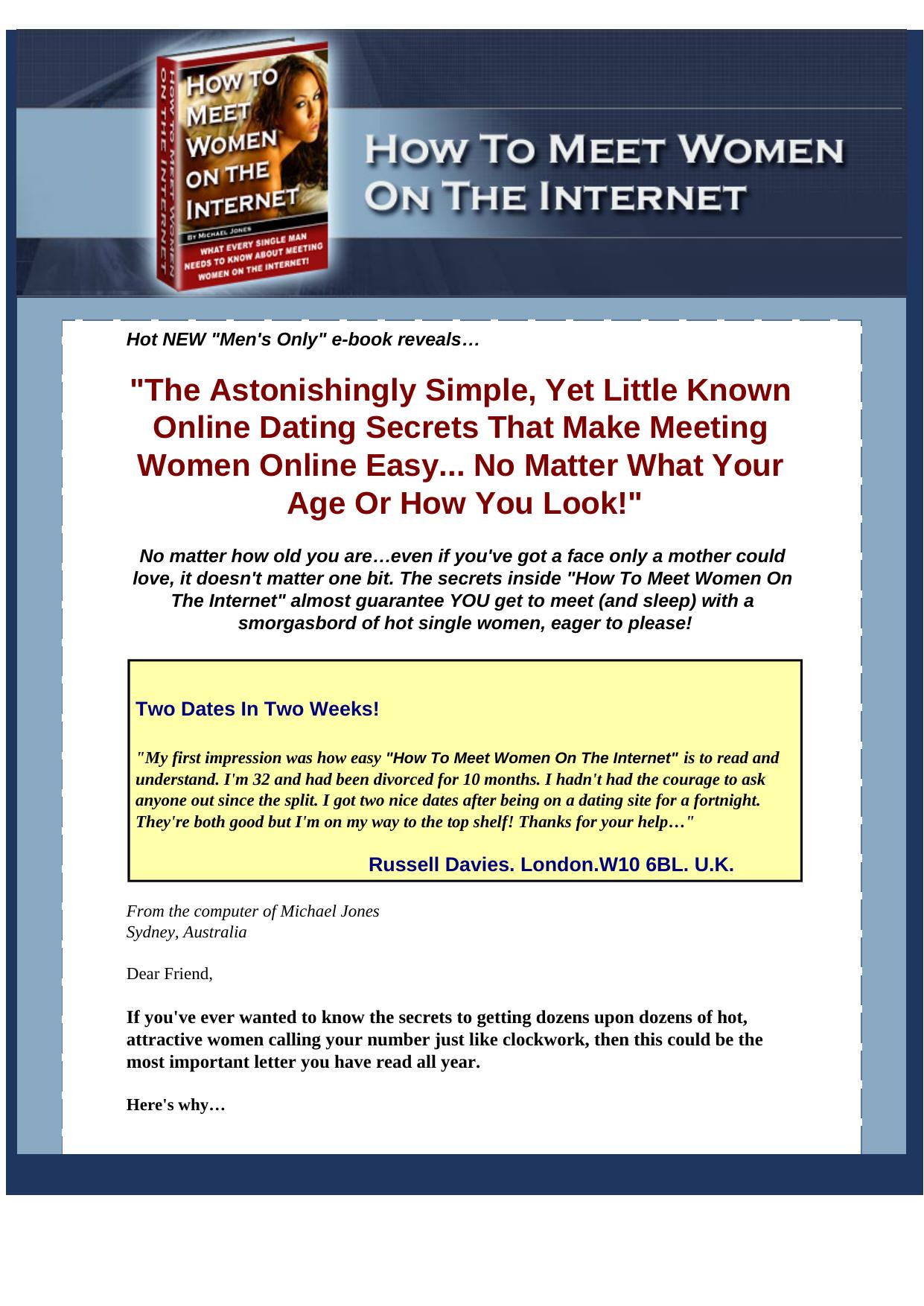 How To Meet Women On The Internet. by Best of Kuszter's Collection