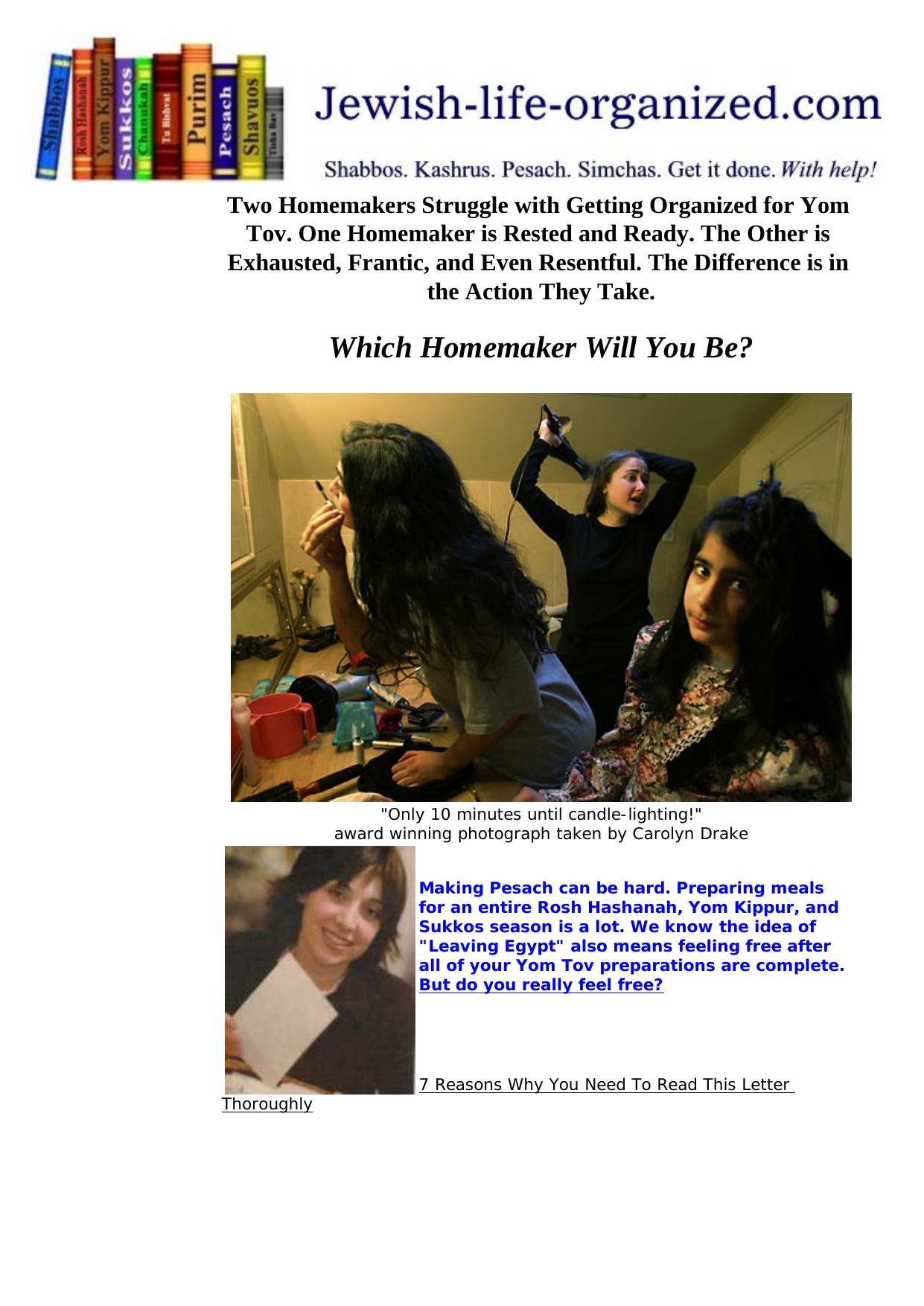 How To Organize Pesach! by Best of Kuszter's Collection