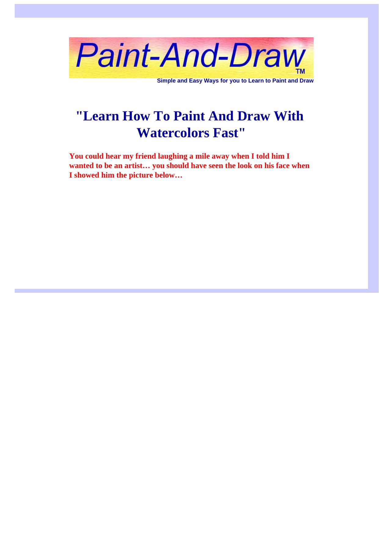How To Paint And Draw. by Best of Kuszter's Collection