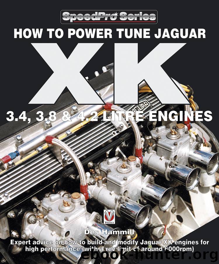 How To Power Tune Jaguar XK 3.4, 3.8 & 4.2 Litre Engines (SpeedPro series) by Hammill Des