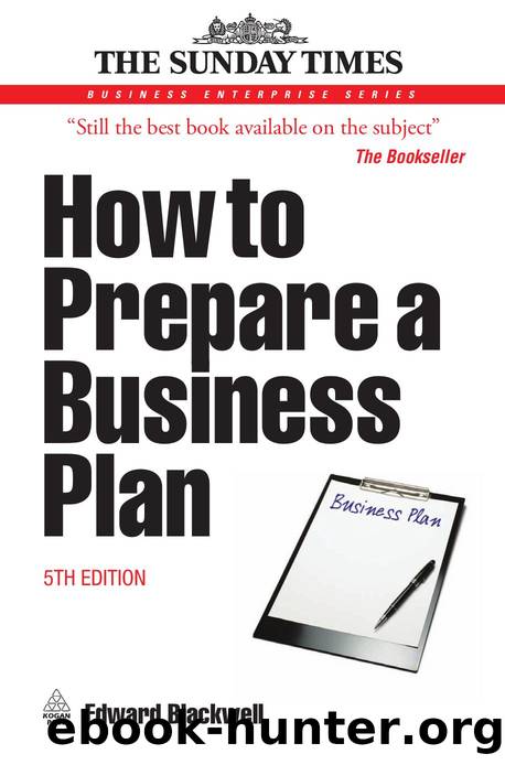 How To Prepare A Business Plan 5ed Kogan by Unknown