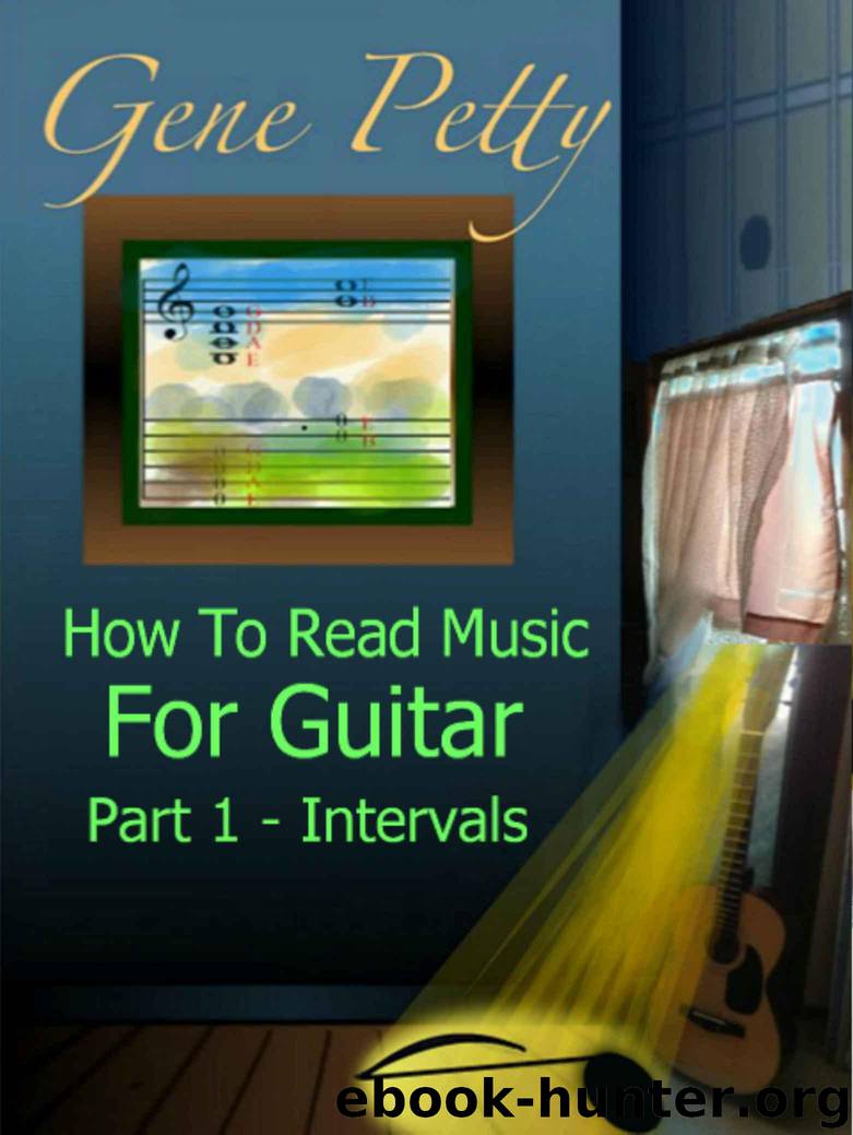 How To Read Music For Guitar Part 1 - Intervals (Learn to read music for guitar in 2 minutes a day.) by Petty Gene