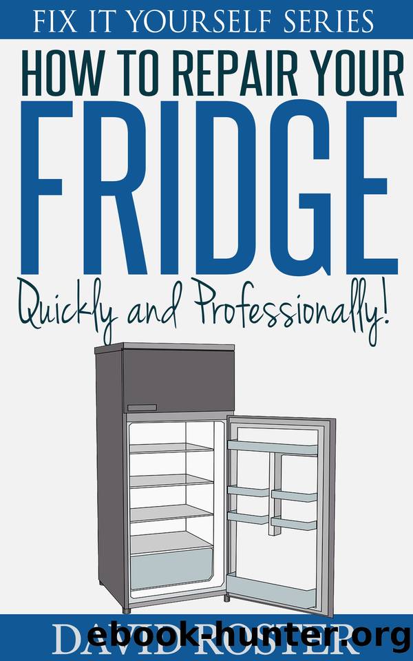 How To Repair Your Fridge - Quickly and Cheaply! (Fix It Yourself Series) by Roster David