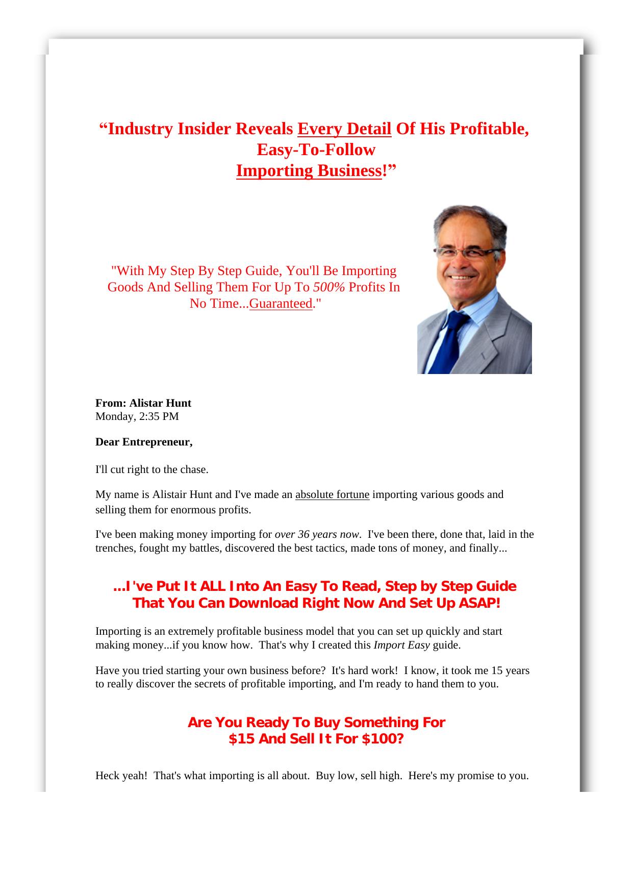 How To Start An Import Business. by Best of Kuszter's Collection