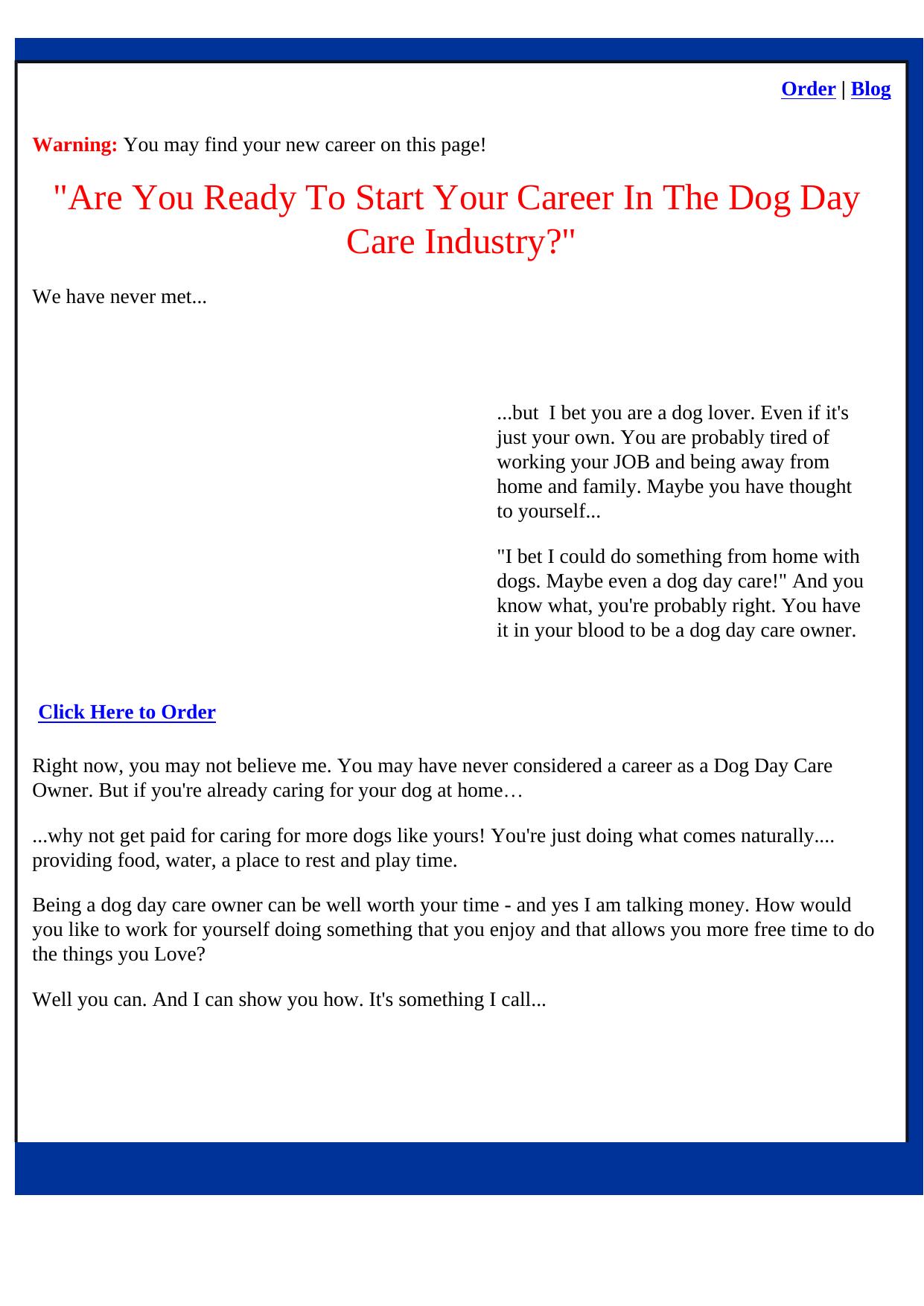How To Start Your Own Dog Day Care From Home. by Best of Kuszter's Collection