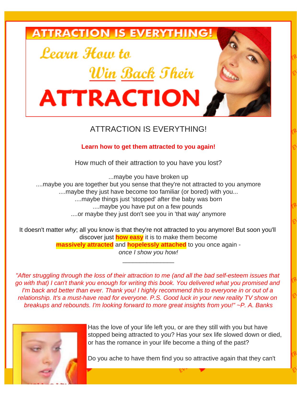 How To Win Back Their Attraction. by Best of Kuszter's Collection