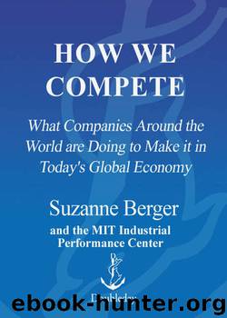 How We Compete by Suzanne Berger