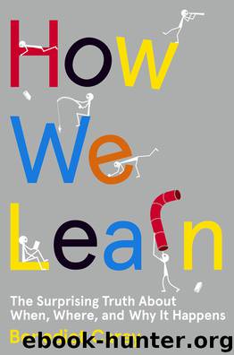 How We Learn by Benedict Carey