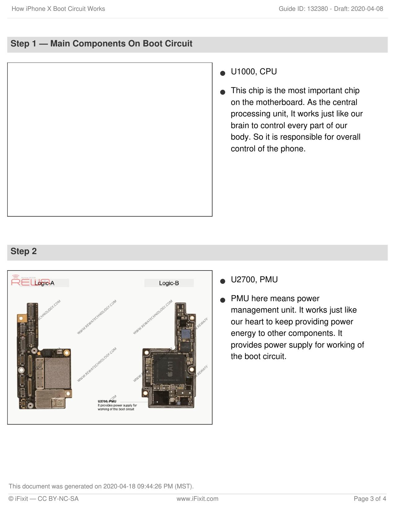 How iPhone X Boot Circuit Works by Unknown