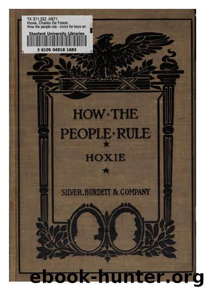 How the People Rule by Charles De Forest Hoxie