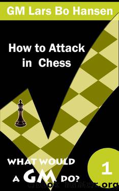 How to Attack in Chess (What Would a GM Do?) by Hansen Lars Bo