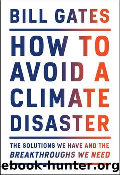 How to Avoid a Climate Disaster: The Solutions We Have and the Breakthroughs We Need by Gates Bill