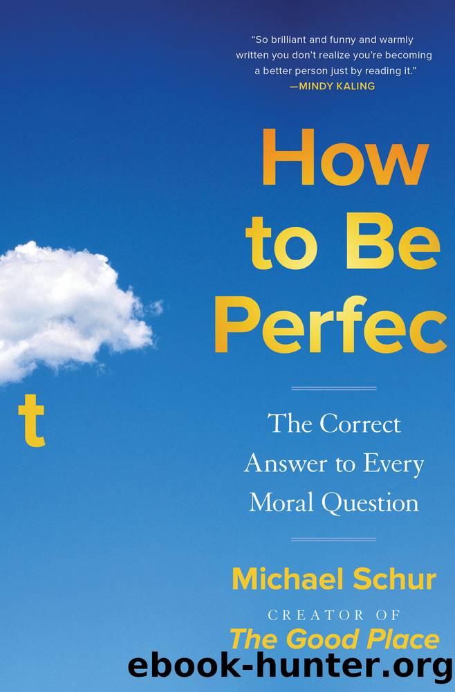How to Be Perfect by Michael Schur