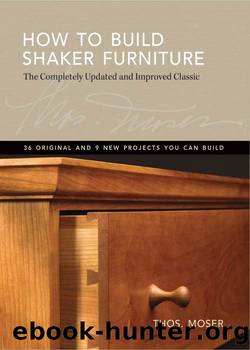 How to Build Shaker Furniture by Tom Moser