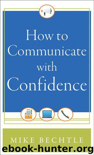 How to Communicate With Confidence by Mike Bechtle