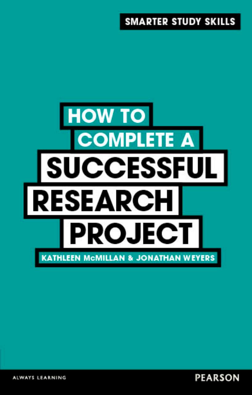 How to Complete a Successful Research Project by Unknow