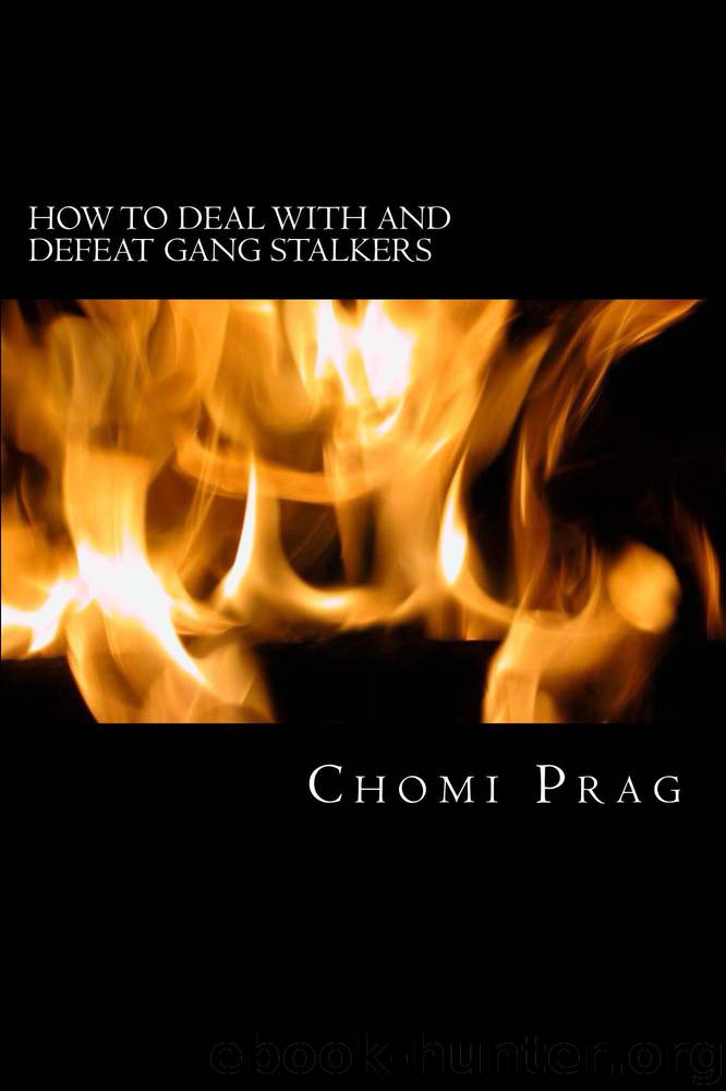 How to Deal with and Defeat Gang Stalkers by Chomi Prag