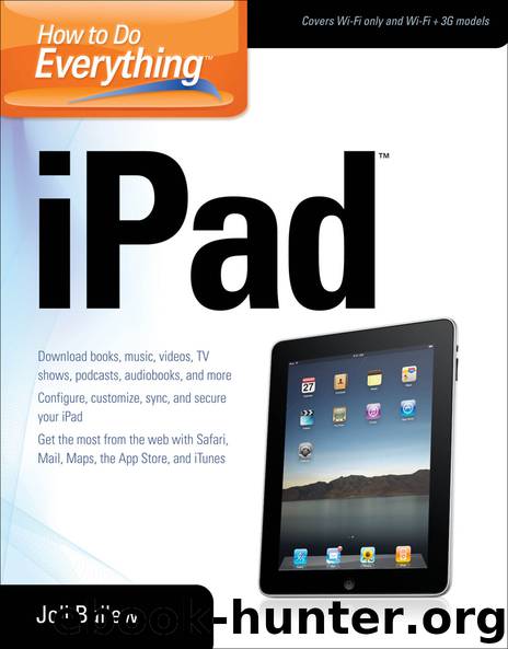 How to Do Everything IPad by Joli Ballew