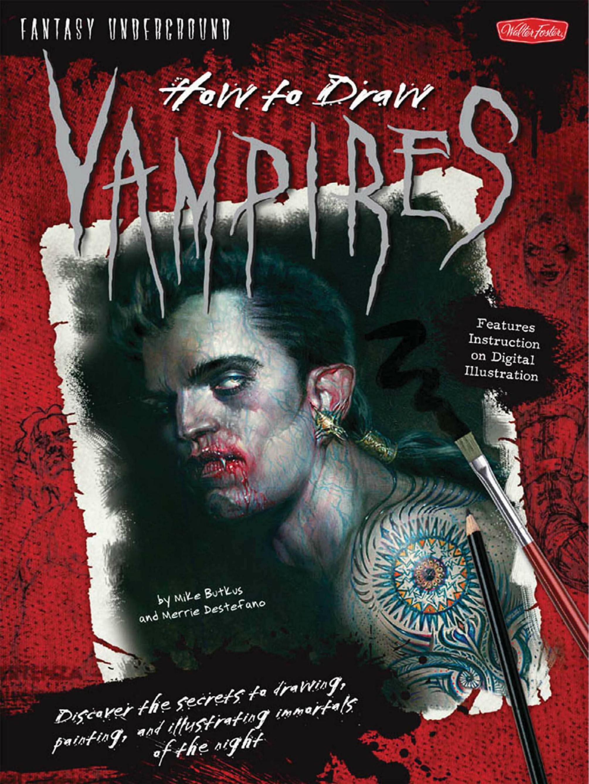 How to Draw Vampires by Michael Butkus Merrie Destefano