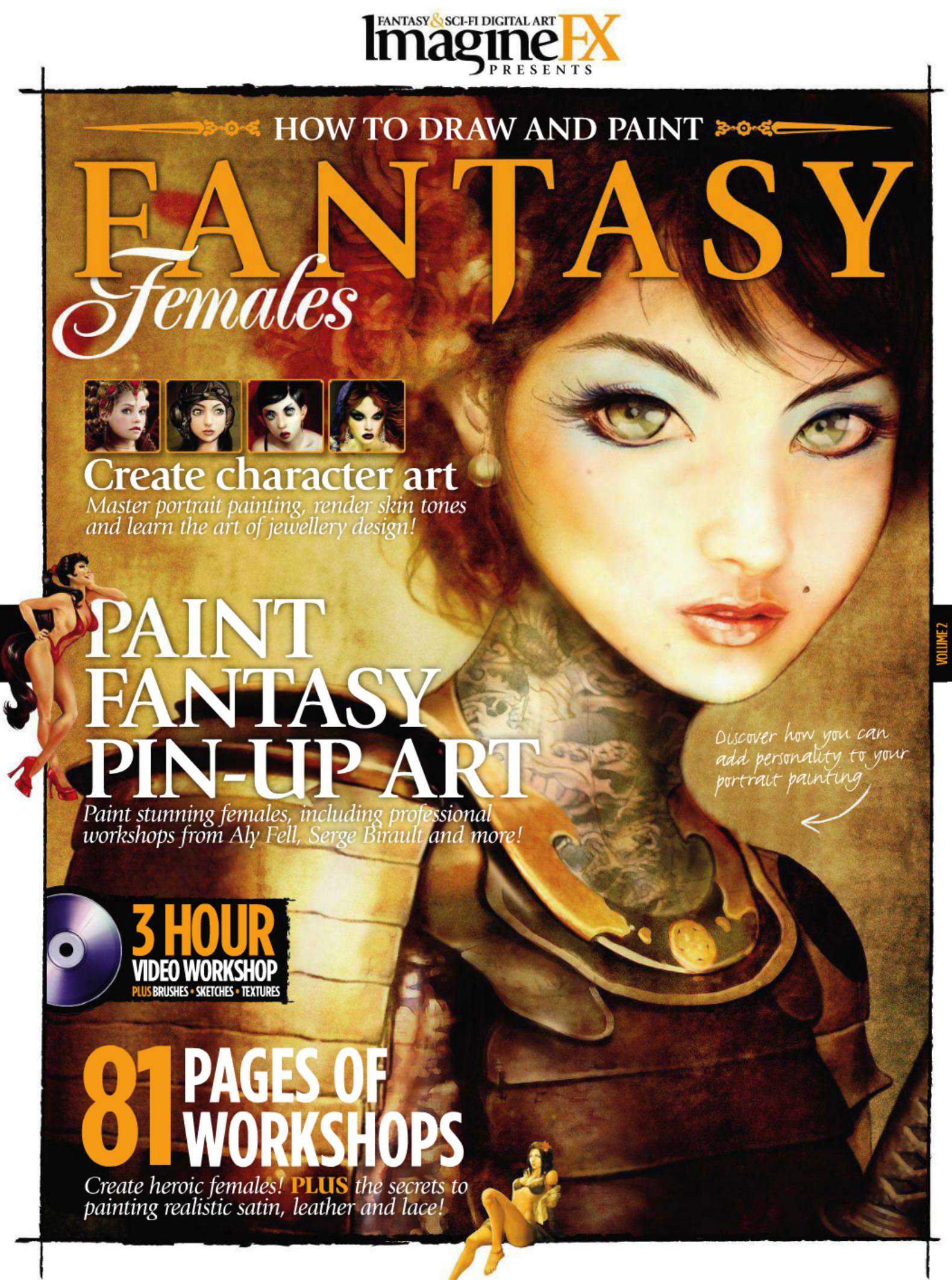 How to Draw and Paint Fantasy Females Vol.2 by Unknown