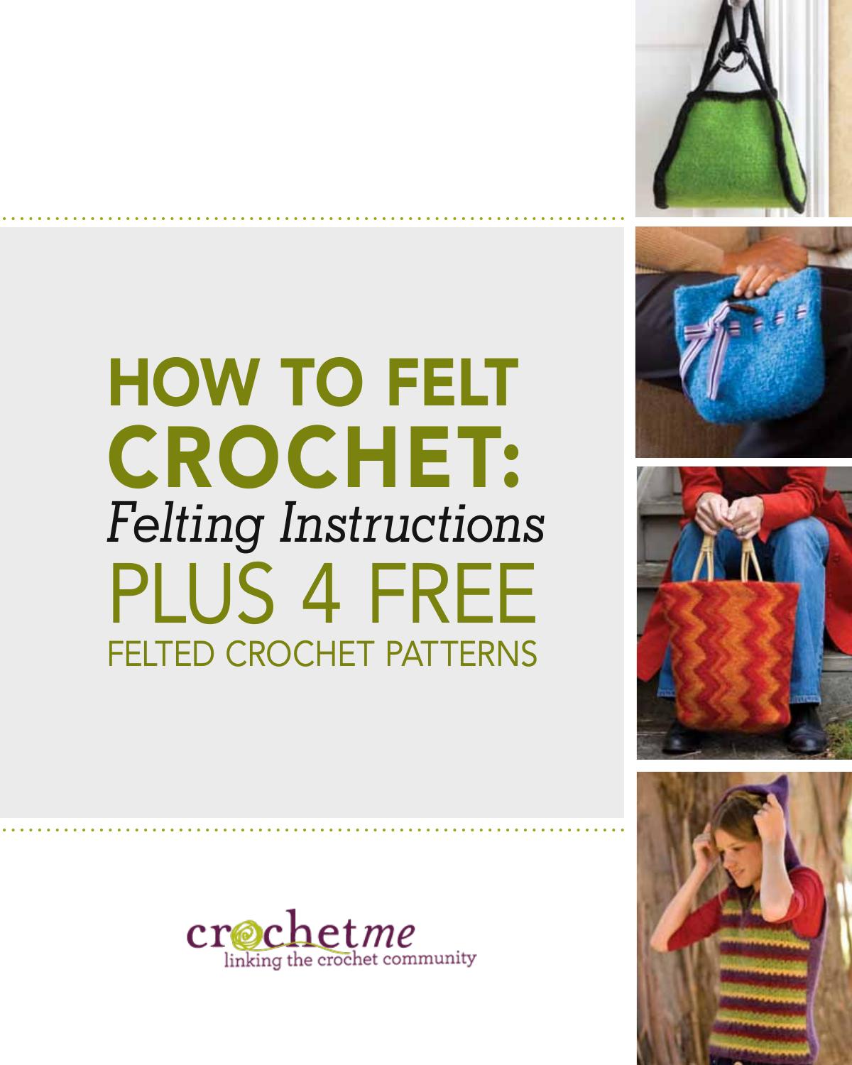 How to Felt crochet by Unknown