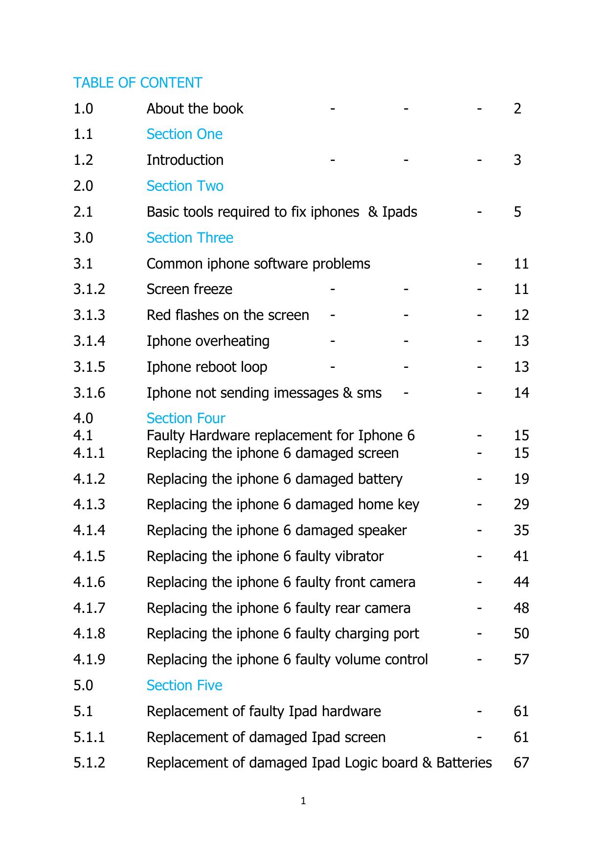 How to Fix Software and Hardware Problems For iPads and iPhones: A do it Yourself Guide With Pictorial Illustrations by Unknow