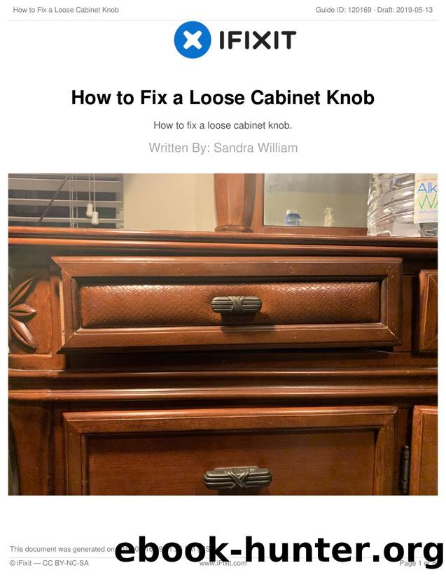 How to Fix a Loose Cabinet Knob by Unknown