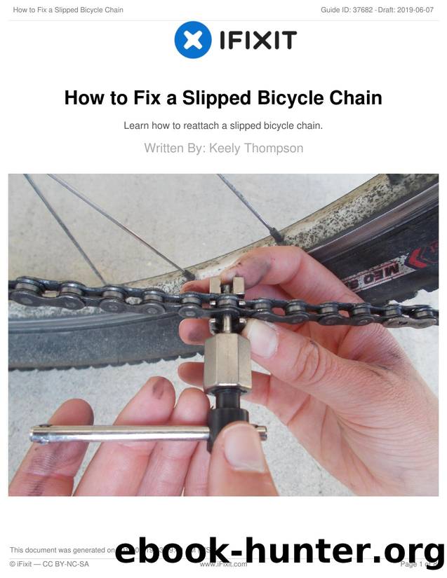 How to Fix a Slipped Bicycle Chain by Unknown