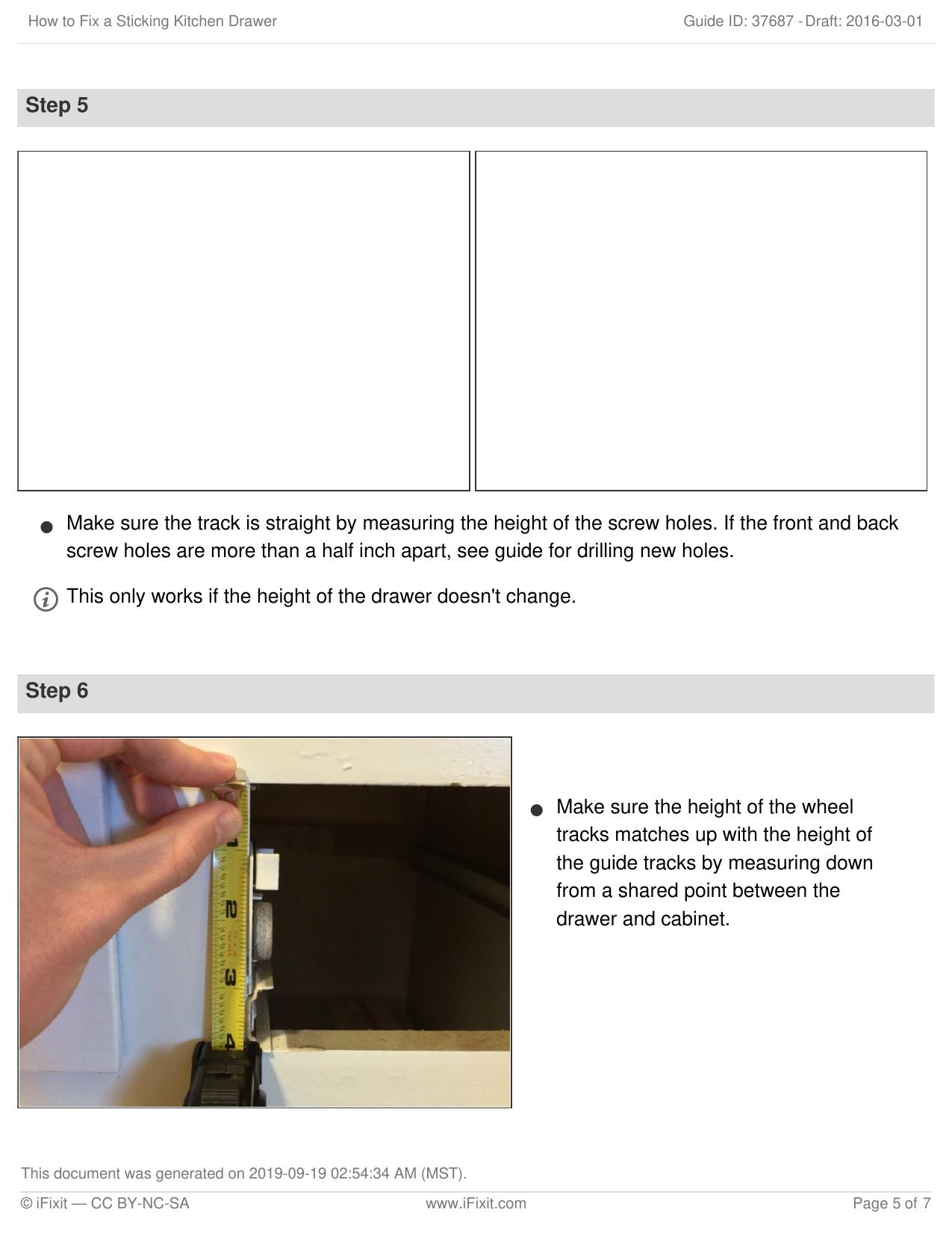How to Fix a Sticking Kitchen Drawer by Unknown