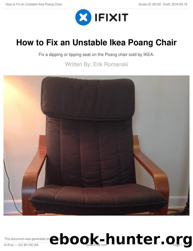 How to Fix an Unstable Ikea Poang Chair by Unknown