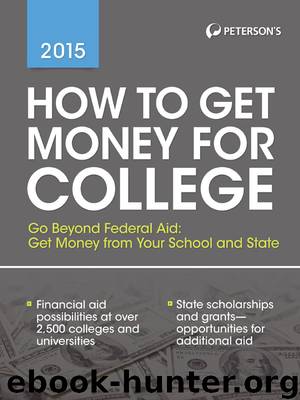 How to Get Money For College 2015 by Peterson's