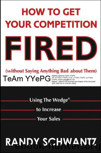 How to Get Your Competition Fired (Without Saying Anything Bad About Them) by Randy Schwantz by Acampo GmbH