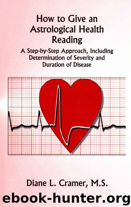 How to Give an Astrological Health Reading by Diane Cramer