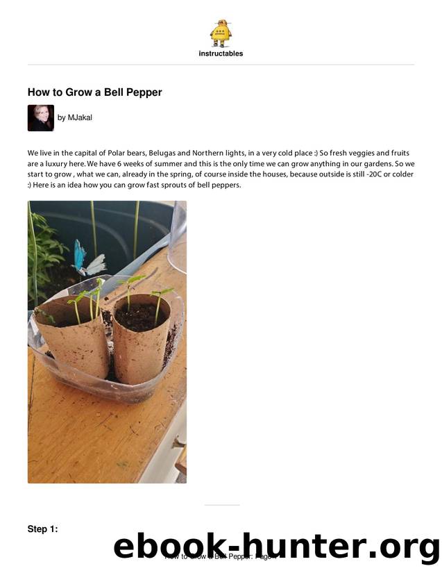 How to Grow a Bell Pepper by Unknown