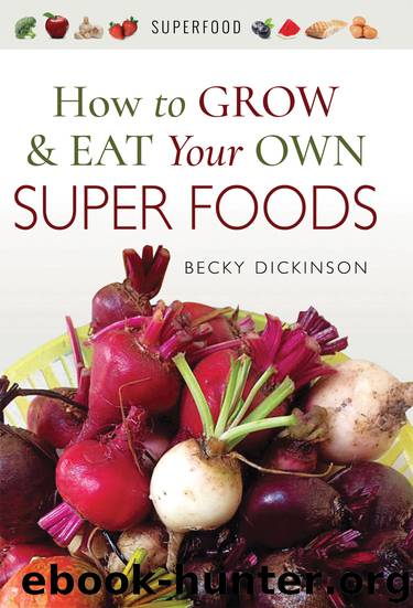 How to Grow and Eat Your Own Superfoods by Becky Dickinson