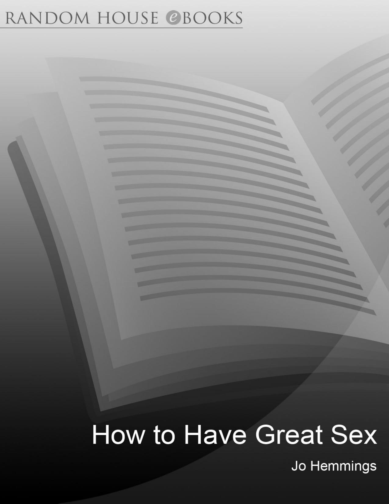 How to Have Great Sex by Jo Hemmings