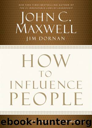 How to Influence People by John Maxwell