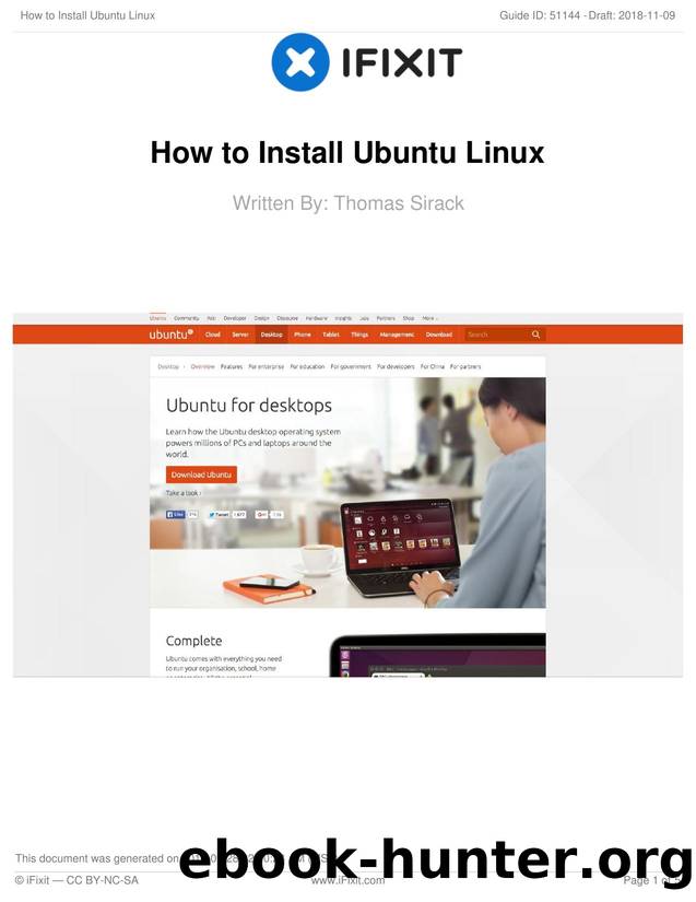 How to Install Ubuntu Linux by Unknown