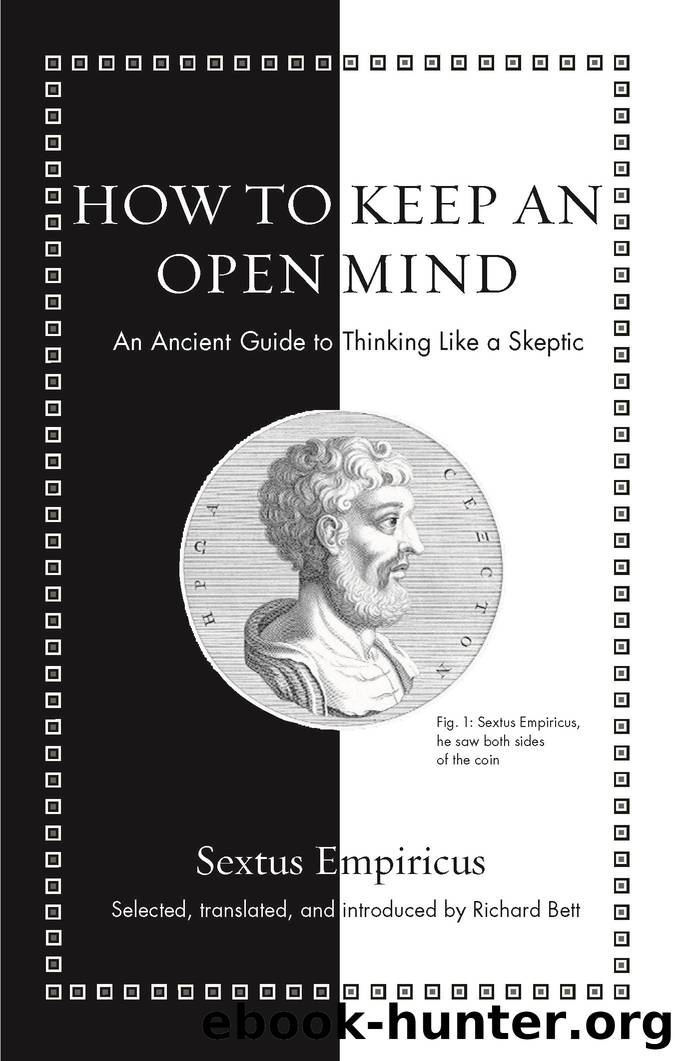 How to Keep an Open Mind by Sextus Empiricus