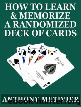 How to Learn & Memorize a Randomized Deck of Playing Cards ... Using a Memory Palace and Image-Association System Specifically Designed for Card Memorization Mastery (Magnetic Memory Series) by Anthony Metivier