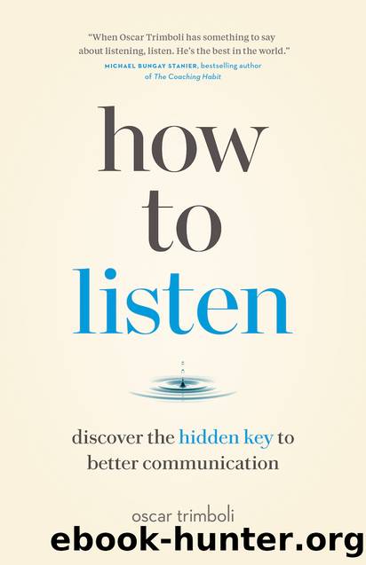 How to Listen by Oscar Trimboli