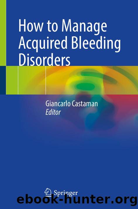 How to Manage Acquired Bleeding Disorders by Unknown