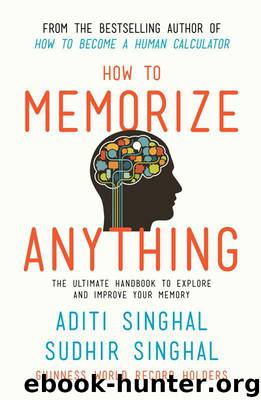 How to Memorize Anything: The Ultimate Handbook to Explore and Improve Your Memory by Aditi Singhal & Sudhir Singhal